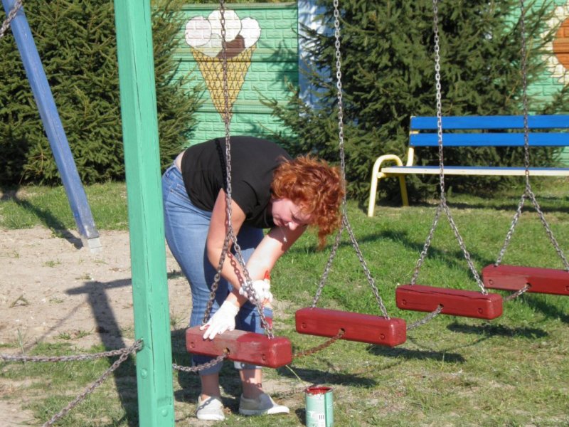 wolontariat malowanie